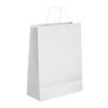 CABAZON. Bolsa de papel kraft (90 g/m²) Blanco | sin montaje de publicidad