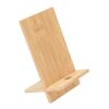GALEN. Soporte para móvil de bambú, desmontable en dos partes Beige | sin montaje de publicidad