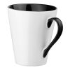 COLBY. Taza de cerámica 320 mL Negro | sin montaje de publicidad