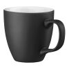 PANTHONY MAT. Taza de porcelana de 450 mL Negro | sin montaje de publicidad