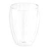 MACHIATO CUP. Vaso de vidrio borosilicato 350 ml Transparente | sin montaje de publicidad
