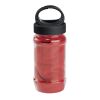 ARTX PLUS. Conjunto que incluye una botella hecha en PP y PET y una toalla refrescante deportiva de poliamida y poliéster Rojo | sin montaje de publicidad