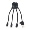 4009| Cable de carga Xoopar Eco Octopus Negro | sin montaje de publicidad | no disponible | no disponible