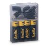 Paquete de 4 pilas AA recargables Aqiila con conexión USB-C de 2000 mAh Negro | sin montaje de publicidad | no disponible | no disponible