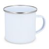 Taza de esmalte 350ml Blanco | sin montaje de publicidad | no disponible | no disponible