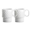 Sagaform Coffee & More Taza de café 2 unidades 250ml Blanco | sin montaje de publicidad