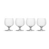 Billi set de 4 copas de vino 350 ml Transparente | sin montaje de publicidad
