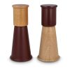 Juego de molinillos de sal y pimienta Sagaform Gurken, pequeño, 15 cm rojo oscuro