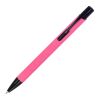 Alicante soft touch R-AL tinta negra Rosa-Negro | Grabado | 90 grados del clip | 87 mm x 8 mm | no disponible