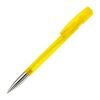 Bolígrafo Nash MT Transparente Amarillo-Amarillo | Tampografía 1 color | on the clip | 30 mm x 5 mm | no disponible