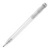 Bolígrafo Ingeo TM Pen Clear transparente Transparente | Impresión De Pantalla 1 color | 90 grados del clip | 45 mm x 25 mm | no disponible