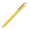 Bolígrafo S45 Bio opaco Amarillo-Blanco | Tampografía 1 color | on the clip | 25 mm x 6 mm | no disponible