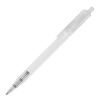 Bolígrafo Kuma transparente Blanco-Blanco | Impresión De Pantalla 1 color | en el cuerpo alineado con el clip | 45 mm x 25 mm | no disponible