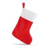 Medias de Navidad de fieltro 43cm Blanco-Rojo / Blanco | sin montaje de publicidad | no disponible | no disponible