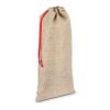 Estuche de vino estilo yute 14x34cm Natural | sin montaje de publicidad | no disponible | no disponible