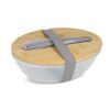 Lonchera R-PP y bambú con cubiertos - 1L Gris | sin montaje de publicidad | no disponible | no disponible | no disponible