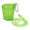 Vaso de chupito para festivales con cordón Verde oscuro-Verde oscuro | sin montaje de publicidad | no disponible | no disponible