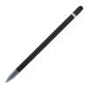 Lápiz de aluminio de larga duración con goma de borrar Negro | Impresión Digital | cuerpo | 95 mm x 5 mm | no disponible