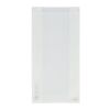 Bolsa de papel 50 g/m² 15 x 7 x 36 cm Blanco | sin montaje de publicidad | no disponible | no disponible