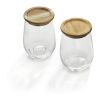 Set de vasos y Tapas Transparente | sin montaje de publicidad | no disponible | no disponible | no disponible