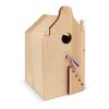 Casa de madera para pájaros FSC Natural | sin montaje de publicidad | no disponible | no disponible | no disponible