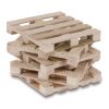 Pallet para cubebox Natural | sin montaje de publicidad