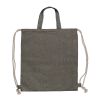 Bolsa de cordón algodón reciclado 38x42cm Gris | sin montaje de publicidad | no disponible | no disponible | no disponible