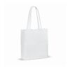 Bolsa de algodón reciclado con fuelle 140g/m² 38x10x42cm Blanco | sin montaje de publicidad | no disponible | no disponible | no disponible