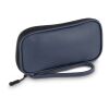 Bolsa organizadora Kyra 210D recubierta de PU rPET 20 x 11,5 x 2 cm Azúl oscuro | sin montaje de publicidad | no disponible | no disponible