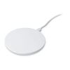 Cargador rápido inalámbrico de 15 W con indicador LED Blanco | sin montaje de publicidad | no disponible | no disponible