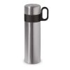 Termo Flow con asa 500ml Plata | sin montaje de publicidad | no disponible | no disponible | no disponible
