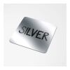 Vinyl Sticker Cuadrado 10x10mm Plateado | sin montaje de publicidad | no disponible | no disponible | no disponible