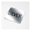 Vinyl Sticker Cuadrado 20x20mm Plata | sin montaje de publicidad | no disponible | no disponible | no disponible