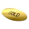 Vinyl Sticker Oval 20x10mm Oro | sin montaje de publicidad | no disponible | no disponible | no disponible
