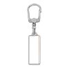 Llavero Rectangular Plateado | sin montaje de publicidad | no disponible | no disponible | no disponible