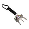 Llavero Carabiner negro | sin montaje de publicidad | no disponible | no disponible