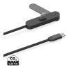 Cable Aluvia RCS 65W PD con soporte ajustable para teléfono negro | sin montaje de publicidad | no disponible | no disponible
