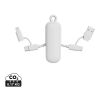 Cable llavero Urban Vitamin Dublin 100W 4 en 1 blanco