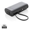 Powerbank con batería extraíble CycleCell de 10.000 mah negro | sin montaje de publicidad | no disponible | no disponible