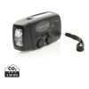 Radio de emergencia plástico reciclado RescueWave RCS negro | sin montaje de publicidad | no disponible | no disponible