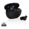 Auriculares híbridos ANC/ENC plástico reciclado Prolink RCS negro | sin montaje de publicidad | no disponible | no disponible