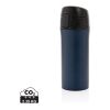 Taza metálica al vacío con cierre fácil azul | sin montaje de publicidad | no disponible | no disponible