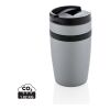 Termo anti goteo para café Sierra plata-negro | sin montaje de publicidad | no disponible | no disponible | no disponible