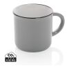Taza de cerámica vintage gris | sin montaje de publicidad | no disponible | no disponible