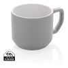 Taza de cerámica moderna gris | sin montaje de publicidad | no disponible | no disponible