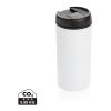Taza Metro RCS de acero inoxidable reciclado blanco | sin montaje de publicidad | no disponible | no disponible