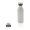 Botella de agua de lujo de acero inoxidable reciclado RCS blanco | sin montaje de publicidad | no disponible | no disponible