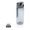 Botella de agua Yide antigoteo de PET reciclado RCS 600ML negro | sin montaje de publicidad | no disponible | no disponible