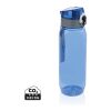 Botella de agua Yide antigoteo PET reciclado RCS 800 ml azul | sin montaje de publicidad | no disponible | no disponible