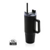 Vaso Tana RCS plástico reciclado con asa 900ML negro | sin montaje de publicidad | no disponible | no disponible